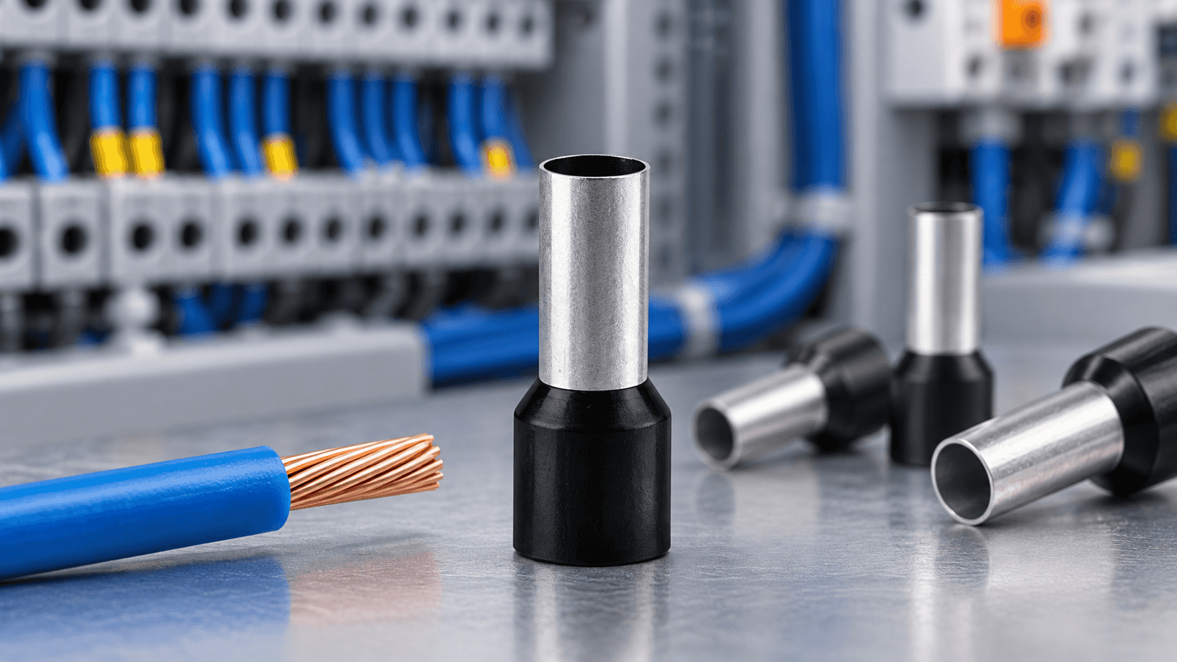 راهنمای جامع انتخاب و نصب وایرشو (Wire Ferrule) در تابلو برق صنعتی